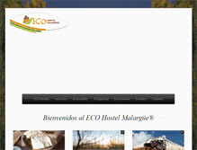 Tablet Screenshot of hostelmalargue.com